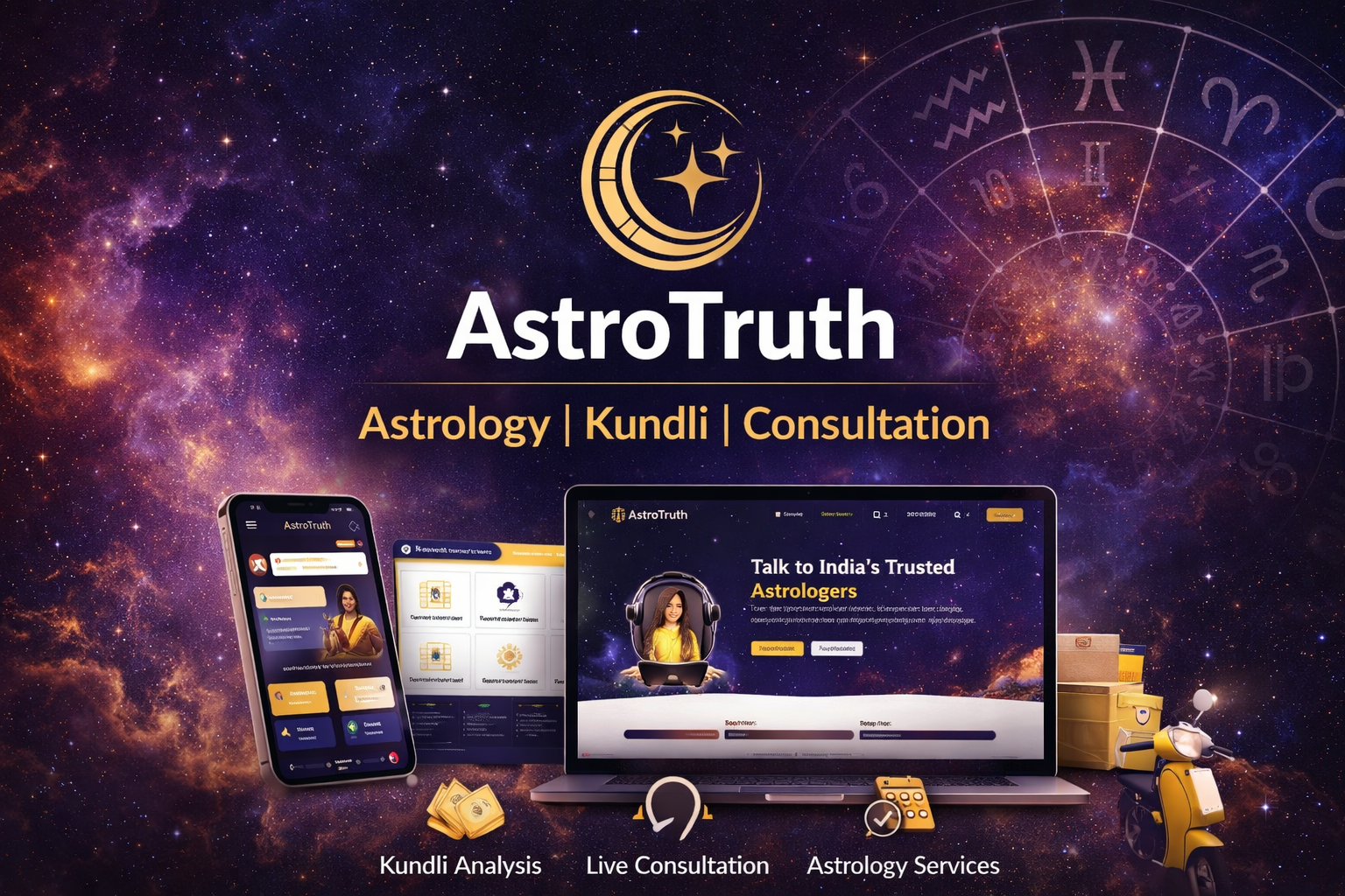 Astrology & Spiritual Consultation Website